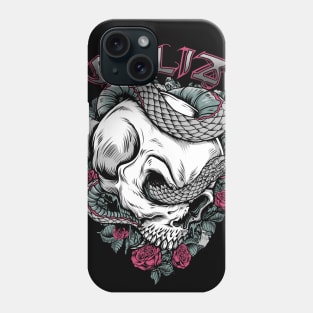 Elliz Serpent Skull Phone Case