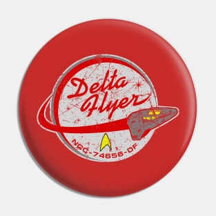 Delta Flyer Patch Distressed Pin