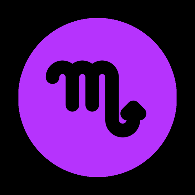 Scorpio + Lucky Color Astrology Symbol Scorpio Mask TeePublic