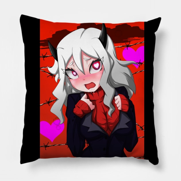 Modeus the "Helpful" demon Pillow by Trainerbang