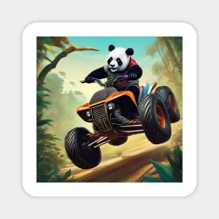 Panda Kart Magnet