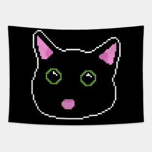 Blep Cat (pocket) Tapestry