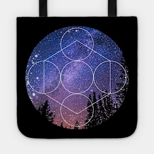 Galaxy Nature Mask Tote