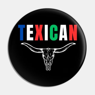 Texas Proud TEXICAN Smash-Up Pin