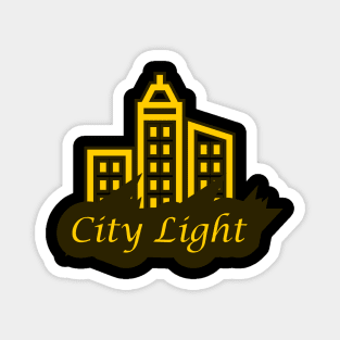 retro city light Magnet