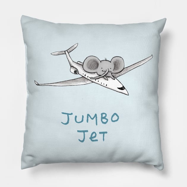 Jumbo Jet Pillow by Sophie Corrigan