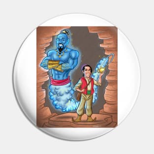 The Genie in the Lamp Pin