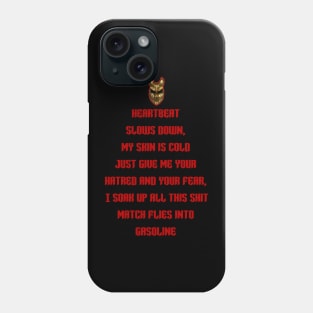 Demolishes Slaughter to prevail lyrics Phone Case