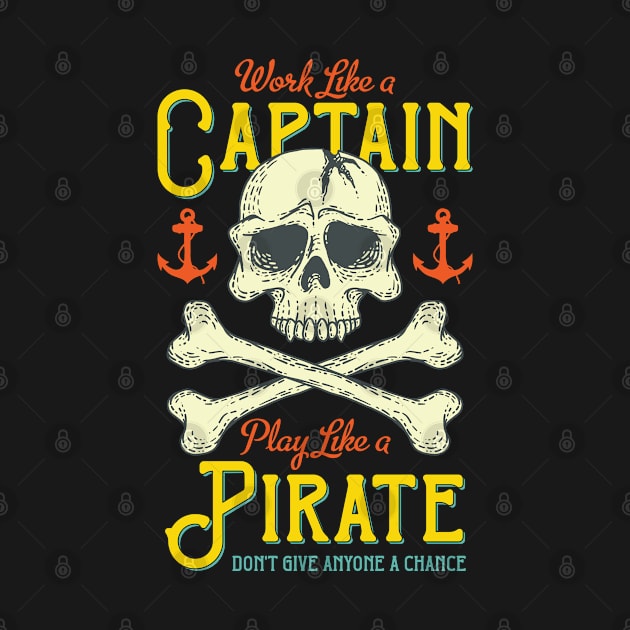 Pirate skull by ShirtyLife