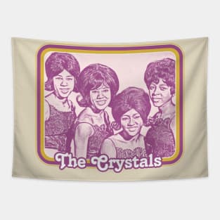The Crystals //// Retro Girl Group Fan Design Tapestry