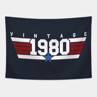 Vintage 1980 Aviator Tapestry