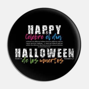 happy Halloween Pin