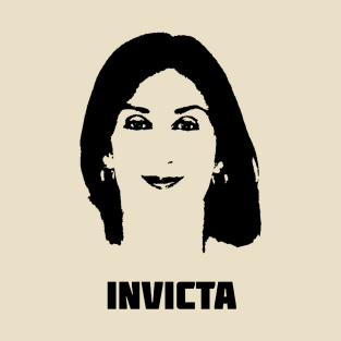 Daphne Caruana Galizia - Invicta T-Shirt