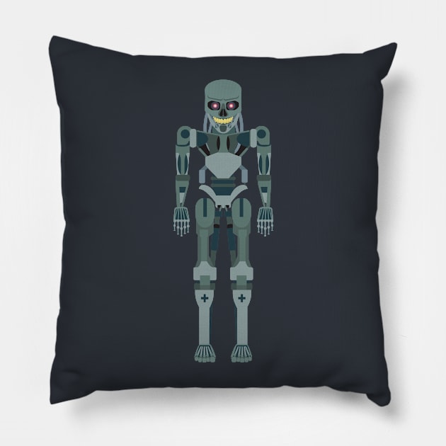 Vectorized Terminator Pillow by TIERRAdesigner