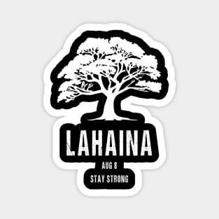 Maui Hawaii Strong Maui Wildfire Lahaina Survivor Magnet