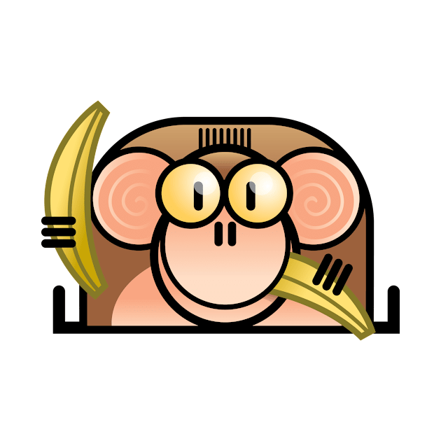 Comic Monkey by viSionDesign