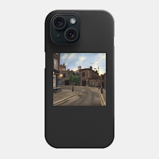 London Road at dusk Phone Case