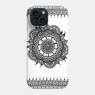 Cherry Blossom Henna Phone Case