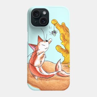 Coral Cat Tree Phone Case