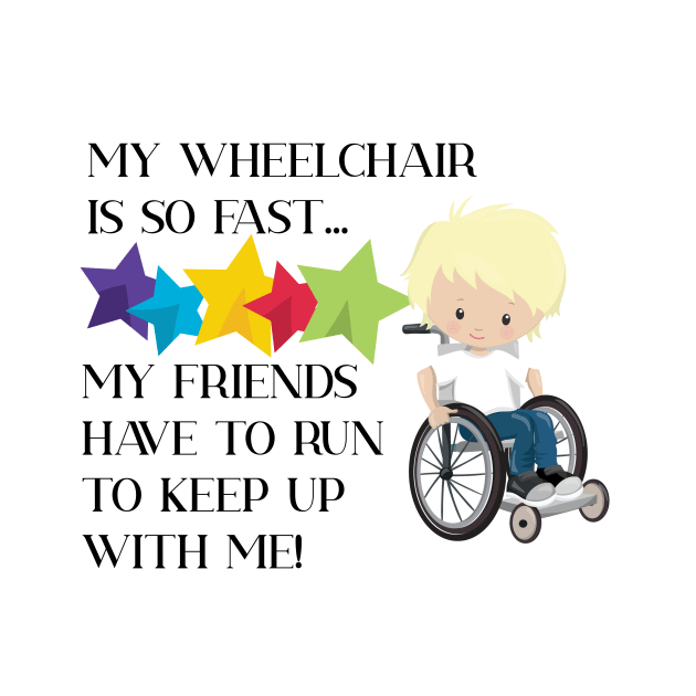 Wheelchair Boy is So Fast by allthumbs