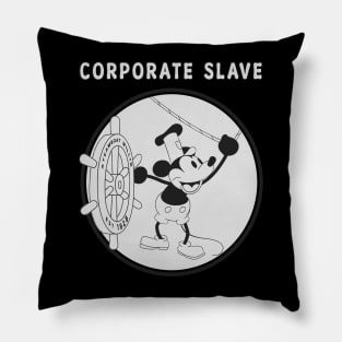 steamboat willie slave Pillow