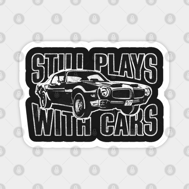 Retro Sports Car | Classic Cars | Collectible Rides | Gifts for Car Lover | Pontiac Firebird 1970 Magnet by SW-Longwave