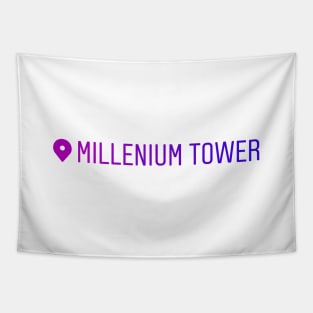 Millenium Tower Instagram Location Tag Tapestry