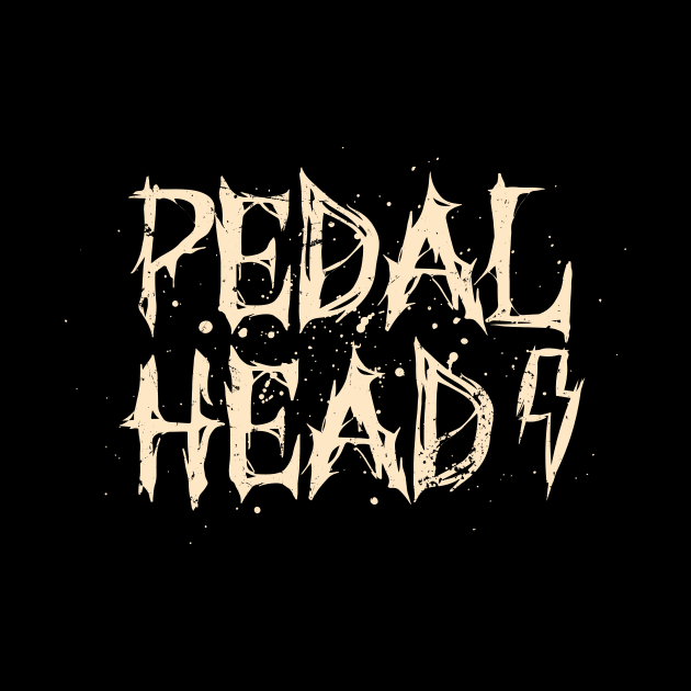 Pedal Head Death Metal Cycling Graphic by pedalhead