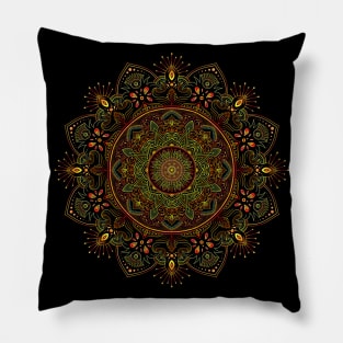 Summer Mandala Pillow