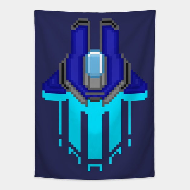 Space Ship Tapestry by PixelCarvel