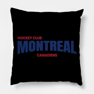 hockey club montreal Pillow