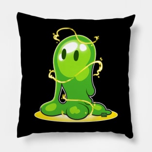 Green Jelly Monster Pillow