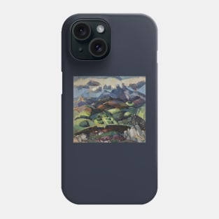 Landscape painting by John Duncan (1866-1945) Phone Case