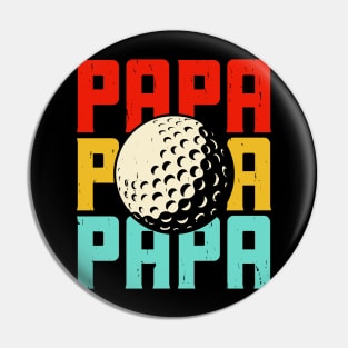 Papa T Shirt For Women Men Pin