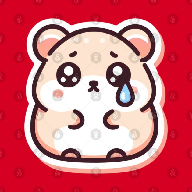 sad hamster by EKLZR