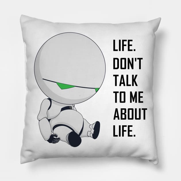 LIFE. Pillow by LAZYJStudios