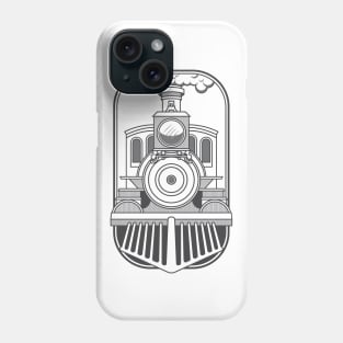 Train locomotive Phone Case