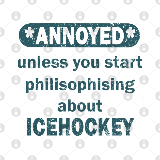 Ice Hockey Stick Puck Friends Bodycheck by FindYourFavouriteDesign