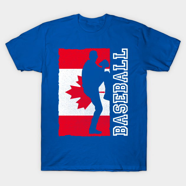 Discover Baseball Canada Patriotic - Canada - T-Shirt