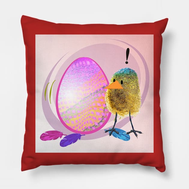 Two Scrambled Eggs - EGGsuberant Pillow by Kartoon