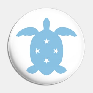 Micronesian Flag Pin