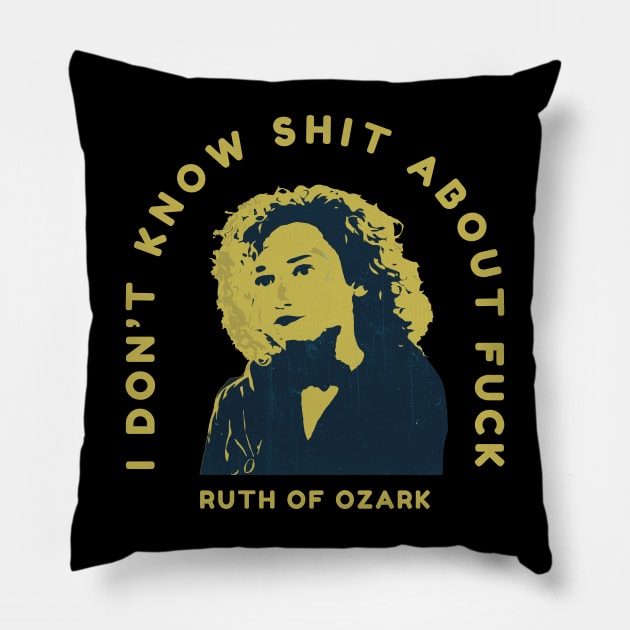 Ruth Of Ozark Pillow by Thermul Bidean