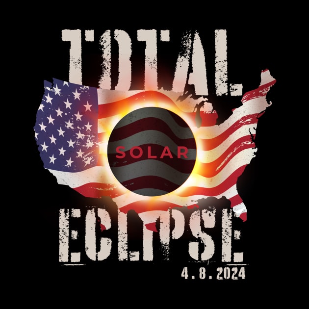 Total Solar Eclipse 2024 by SUMAMARU