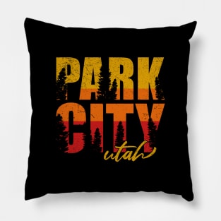 Park City Utah Pillow