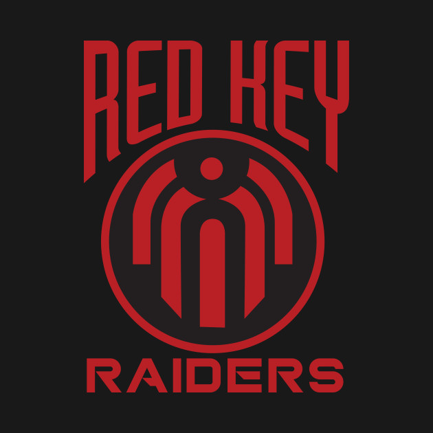 Disover Red Key Raiders - Mandalorian - T-Shirt