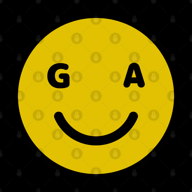 Georgia Smiley Face by goodwordsco