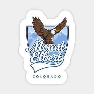 Mount Elbert Colorado travel patch Magnet