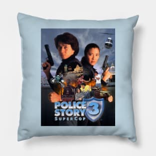 Jackie Chan: POLICE STORY III: SUPER COP (Blue Shield) Pillow