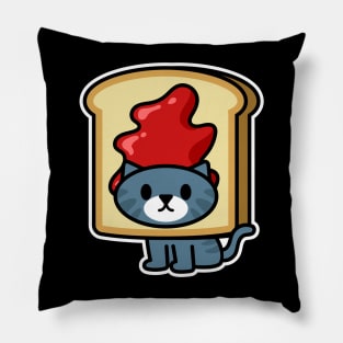 Toast Cat Pillow