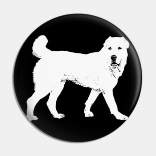 Central Asian Shepherd Dog Pin